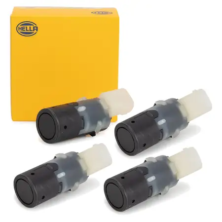 4x HELLA 6PX358141-161 Einparksensor Parksensor PDC f&uuml;r BMW 3er E46 hinten 66206989067
