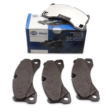 HELLA / PAGID Bremsbel&auml;ge f&uuml;r PORSCHE Cayenne (9Y) 19 Zoll PR-1LC/1LI vorne 9Y0698151AA