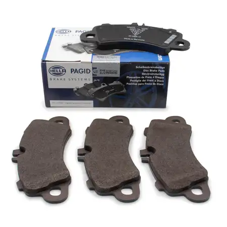 HELLA / PAGID Brake Pads for PORSCHE Cayenne (9Y) 18-inch PR-1ZG/1ZH/0K3 Front 9Y0698151T