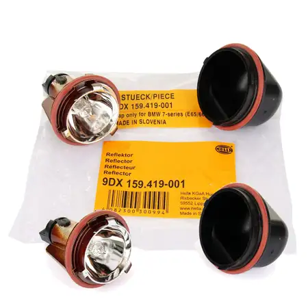 2x HELLA Halogenlampe Reflektor Positions- Begrenzungsleuchte f&uuml;r BMW E60 E61 E65-67 X5