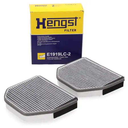 HENGST Innenraumfilter Aktivkohle Satz f&uuml;r MERCEDES-BENZ G-Klasse W463 SL R230 2308300418