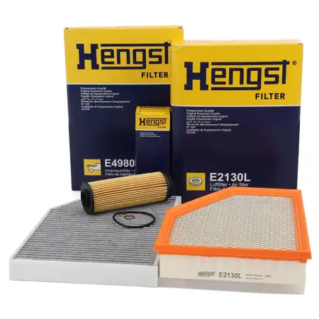 HENGST Filterset Filterpaket f&uuml;r BMW X3 G01 X4 G02 xDrive M40i 360 PS B58 B30 B