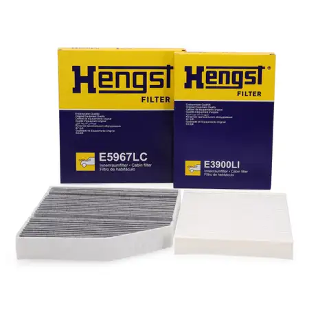 HENGST Cabin Air Filter + Pre-filter for MERCEDES W205, W206, W213, H243, N293, W463, X253, C253