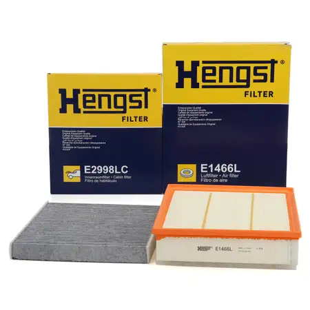 HENGST Innenraumfilter + Luftfilter f&uuml;r VW Crafter SX SY SZ Grand California SC 2.0 TDI