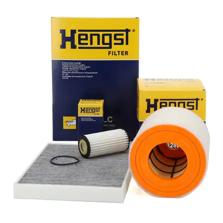 HENGST Filterset Filterpaket f&uuml;r AUDI A6 (C8) A7 (4K) 45 TFSI 50/55 TFSIe 245-367 PS