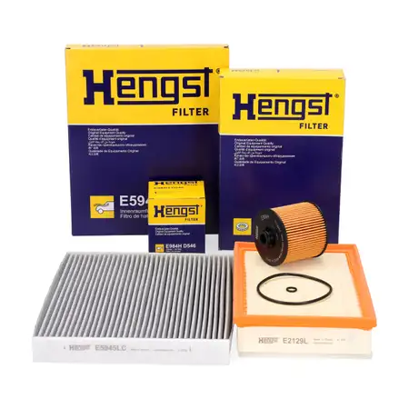 HENGST Filterset Filterpaket f&uuml;r VOLVO XC40 T4 / T5 Plug-in Hybrid 194/211/262 PS