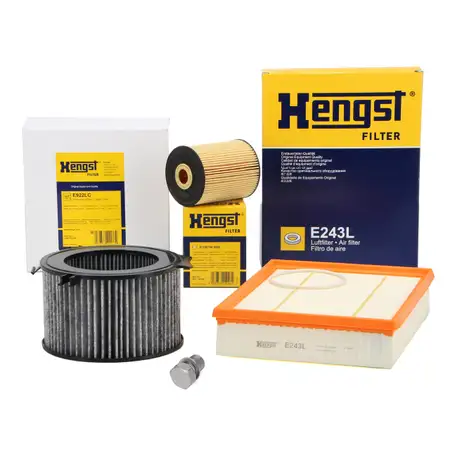 HENGST Filter-Set 3-tlg f&uuml;r VW Transporter T4 2.8 VR6 AES 140 PS