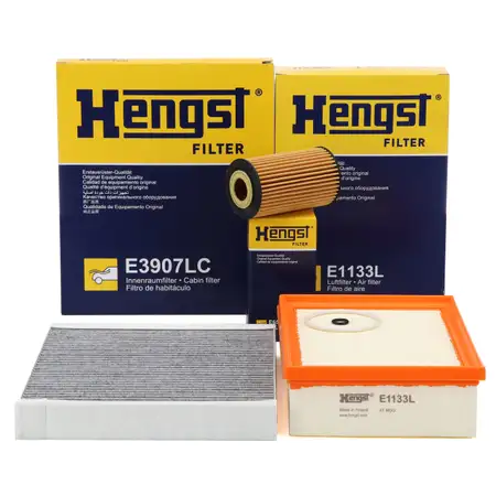 HENGST Filterset Filterpaket 3-tlg f&uuml;r OPEL Mokka/10 J13 1.6 CDTI ab Fgst. F4000001