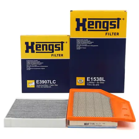 HENGST Innenraumfilter + Luftfilter f&uuml;r OPEL Insignia B 2.0/GSi + 2.0 CDTi