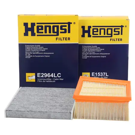 HENGST Innenraum + Luftfilter f&uuml;r FORD Fiesta 7 Ecosport Puma Ka+ Tourneo/Transit Courier