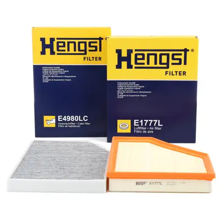HENGST Innenraumfilter + Luftfilter f&uuml;r BMW 2er G42 3er G20 G21 4er G22 G23 G26 B47