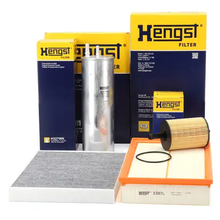 HENGST Filterset 4-tlg f&uuml;r VW California Multivan Transporter T5 2.5 TDI ab 04.2008