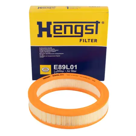 HENGST E89L01 Luftfilter f&uuml;r VW Golf 3 Lupo Polo 3 SEAT Arosa Ibiza 1.0-1.6 032129620