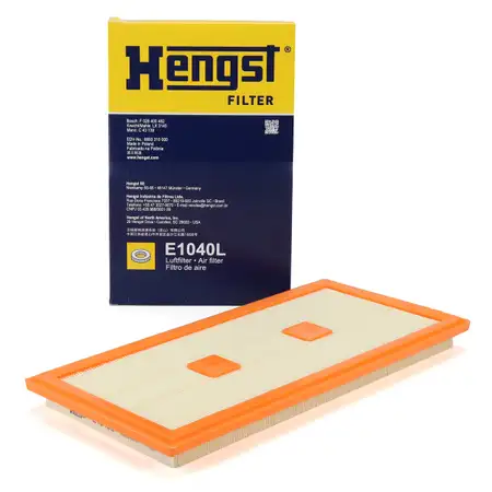 HENGST E1040L Luftfilter f&uuml;r MERCEDES W204 W212 C218 X218 X204 W166 W251 W221 W222 M276