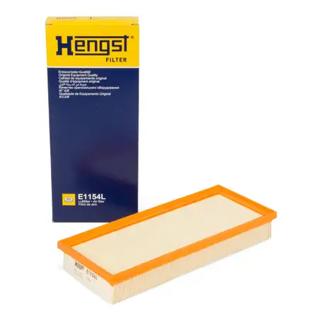 HENGST E1154L Luftfilter f&uuml;r MERCEDES W212 C218 W221 W222 W166 R231 M157 M278 2780940004