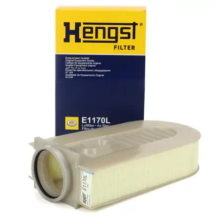 HENGST E1170L Luftfilter f&uuml;r MERCEDES W204 C/X218 W212 W166 W221 W222 OM651