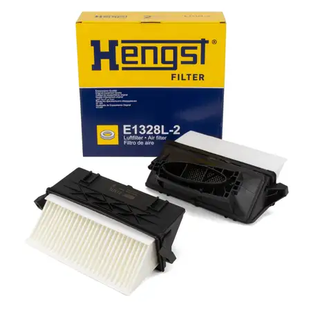HENGST E1328L-2 Luftfilter Satz f&uuml;r MERCEDES C-/E-/G-/M-Klasse 300-350 CDI OM642