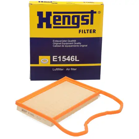HENGST E1546L Luftfilter Motorluftfilter f&uuml;r VW Polo 6 Up SEAT Ibiza 5 1.0 04C129620E