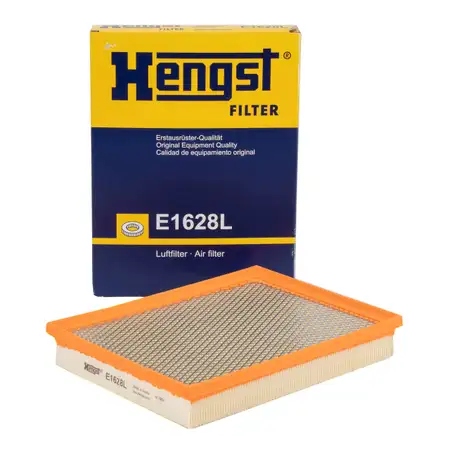 HENGST E1628L Luftfilter Motorluftfilter f&uuml;r FORD Focus 4 MK4 3 MK3 1.0 2.0 2.5 2210514