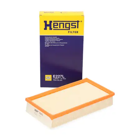 HENGST E227L Luftfilter f&uuml;r MERCEDES-BENZ E-Klasse W124 S124 C124 M104 1040940204