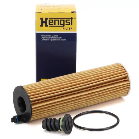HENGST E866HD367 &Ouml;lfilter + Schraube MERCEDES W177 W247 W205 W206 W213 W214 OM654 OM656