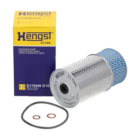 HENGST &Ouml;lfilter f&uuml;r MERCEDES-BENZ W202 S202 W124 S124 OM601 OM604 OM605 6011800109