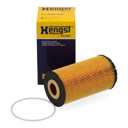 HENGST E314H01D58 &Ouml;lfilter f&uuml;r AUDI A8 6.0 W12 6.3 W12 VW Phaeton Touareg 6.0 W12