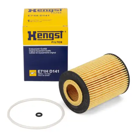 HENGST E71HD141 &Ouml;lfilter MERCEDES C-/E-/G-/M-/S-Klasse 280-350CDI OM642 M276