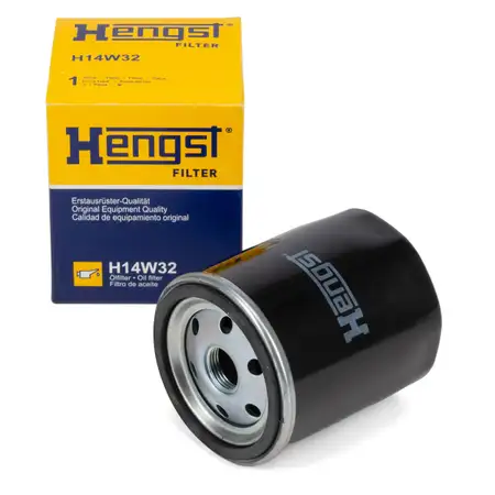 HENGST H14W32 &Ouml;lfilter DAIHATSU f&uuml;r LEXUS GS MINI R50 R53 One D 75/88 PS TOYOTA Yaris