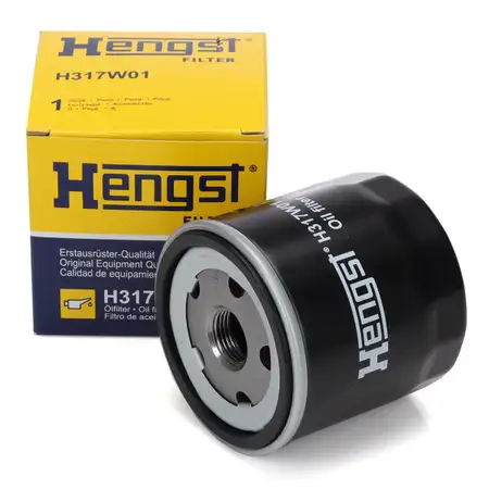 HENGST H317W01 &Ouml;lfilter AUDI A1 A3 A4 A5 SEAT SKODA VW Golf 7 8 Polo 1.0-1.5 TSI