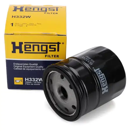 HENGST H332W &Ouml;lfilter AUDI A1 SEAT Ibiza 4 SKODA Fabia 3 Rapid VW Polo 1.4 TDI