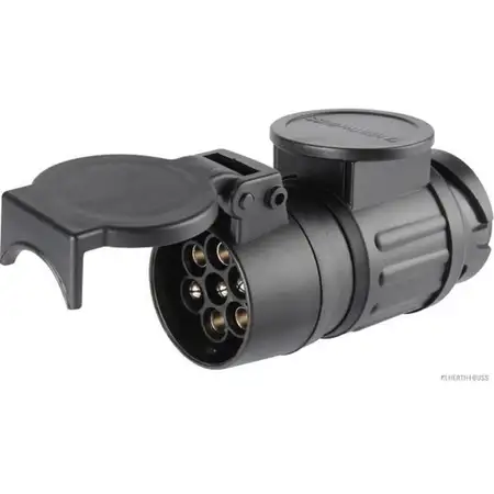 HERTH+BUSS LANG Adapter Langadapter Stecker Steckdose Anh&auml;nger Kupplung 13 auf 7 polig