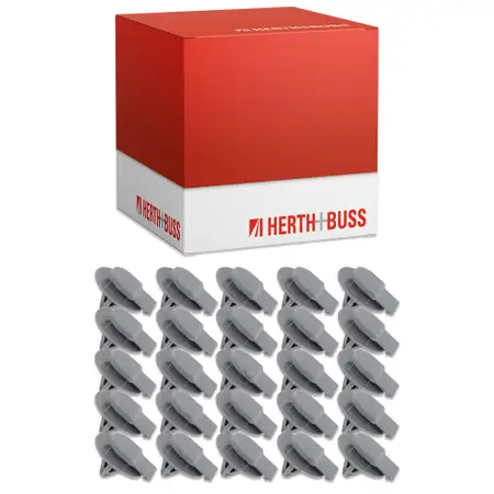 25x HERTH+BUSS Clips Befestigungsclips Verkleidung f&uuml;r BMW MINI 07132757821
