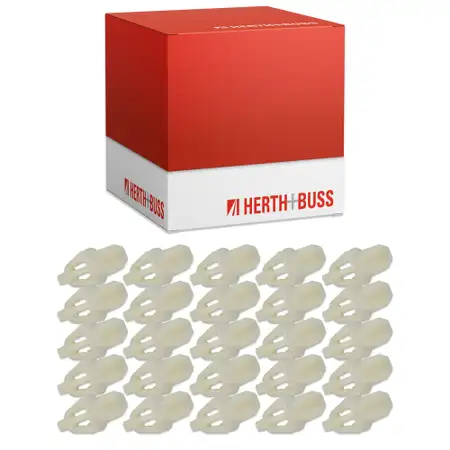 25x HERTH+BUSS Clips Verkleidung f&uuml;r TOYOTA Auris Aygo Corolla Prius Rav 4 Verso Yaris