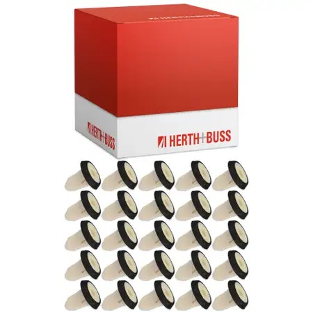 25x HERTH+BUSS Clips Befestigungsclips Halteclip Verkleidung f&uuml;r BMW FORD MINI PORSCHE VAG