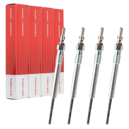 4x HERTH+BUSS Gl&uuml;hkerze f&uuml;r FORD Focus 4 Galaxy Kuga 3 Mondeo 5 Ranger S-Max 2.0 EcoBlue