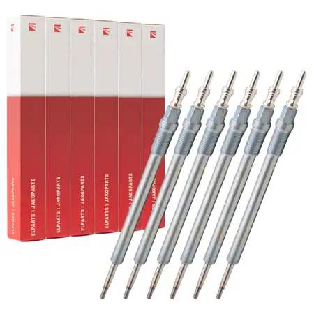 6x HERTH+BUSS ELPARTS Gl&uuml;hkerze f&uuml;r MERCEDES W204 W212 W213 W463 W166 10/C253 OM642 OM656