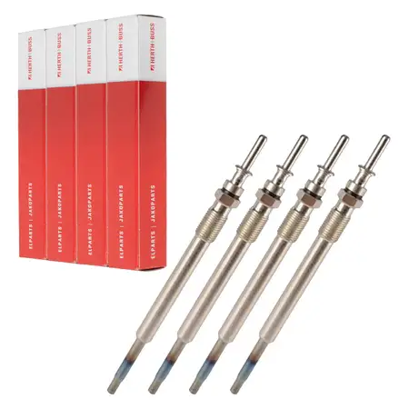 4x HERTH+BUSS Gl&uuml;hkerze f&uuml;r OPEL Astra G Signum Vectra B C Zafira A 2.0/2.2 DTI 16V