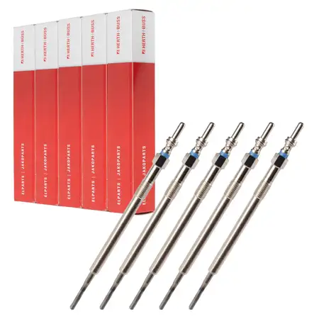 5x HERTH+BUSS ELPARTS Gl&uuml;hkerze f&uuml;r VOLVO C30 C70 S40 S60 S80 V40 V50 V60 XC60 XC70 D3-D5