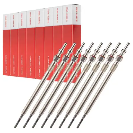8x HERTH+BUSS ELPARTS Gl&uuml;hkerze f&uuml;r MERCEDES-BENZ W211 X164 W164 W221 420/450CDI OM629
