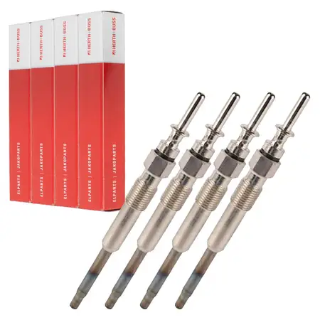 4x HERTH+BUSS ELPARTS Gl&uuml;hkerze f&uuml;r BMW 3er E46 318d 320d 5er E39 520d M47 D20 12232248059