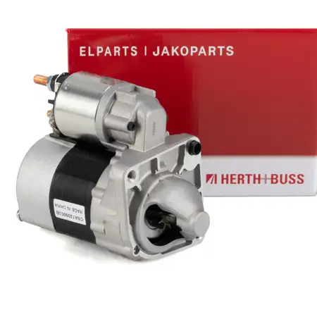 HERTH+BUSS ELPARTS Anlasser Starter 12V 0,9kW f&uuml;r FIAT 500 Panda Punto FORD Ka 0.9 1.2 1.4