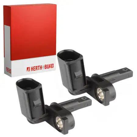 2x HERTH+BUSS ABS Sensor Raddrehzahl f&uuml;r AUDI Q7 PORSCHE Cayenne VW Touareg