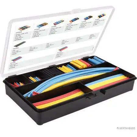 HERTH+BUSS ELPARTS 51273001 Sortiment W&auml;rmeschrumpfschlauch 1,2mm-12,5mm 564 St&uuml;ck
