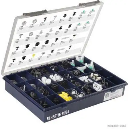 HERTH+BUSS ELPARTS 54267003 Sortiment Befestigungselemente 18 Sorten 180 St&uuml;ck