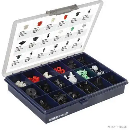 HERTH+BUSS ELPARTS 54267005 Sortiment Befestigungselemente 17 Sorten 170 St&uuml;ck