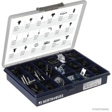HERTH+BUSS ELPARTS 54267006 Sortiment Befestigungselemente 17 Sorten 170 St&uuml;ck