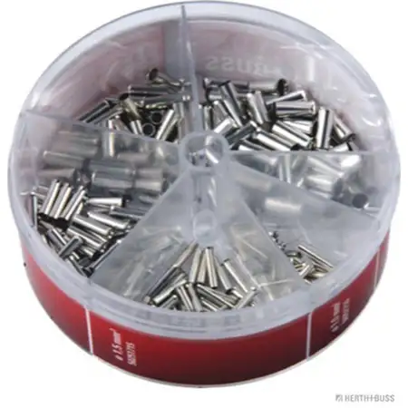 HERTH+BUSS ELPARTS 54254700 Sortiment Quetschverbinder Crimpverbinder 1mm-6mm 250 St&uuml;ck