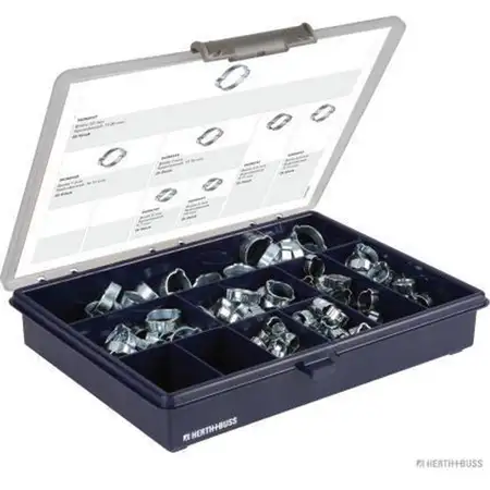 HERTH+BUSS ELPARTS 54268200 Sortiment Schlauchschellen Schlauchschelle Verbinder 160 St&uuml;ck