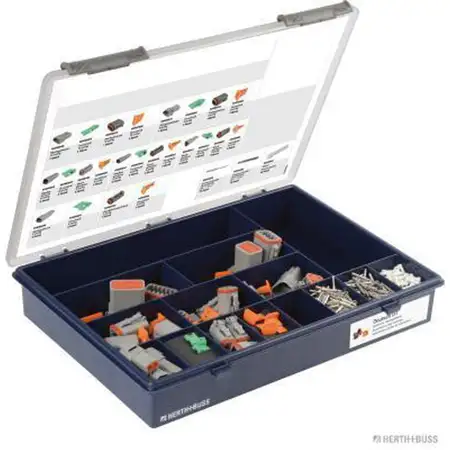 HERTH+BUSS ELPARTS 54290600 Sortiment Steckgeh&auml;use Verbinder f&uuml;r TE Connectivity 236 St&uuml;ck